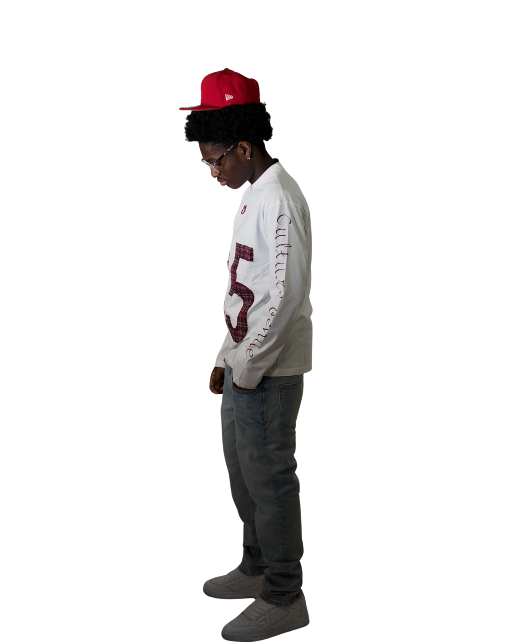 CV 35 Longsleeve Weiß