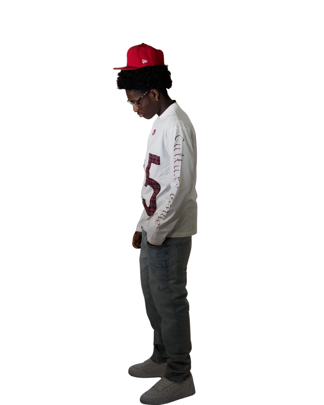 CV 35 Longsleeve Weiß