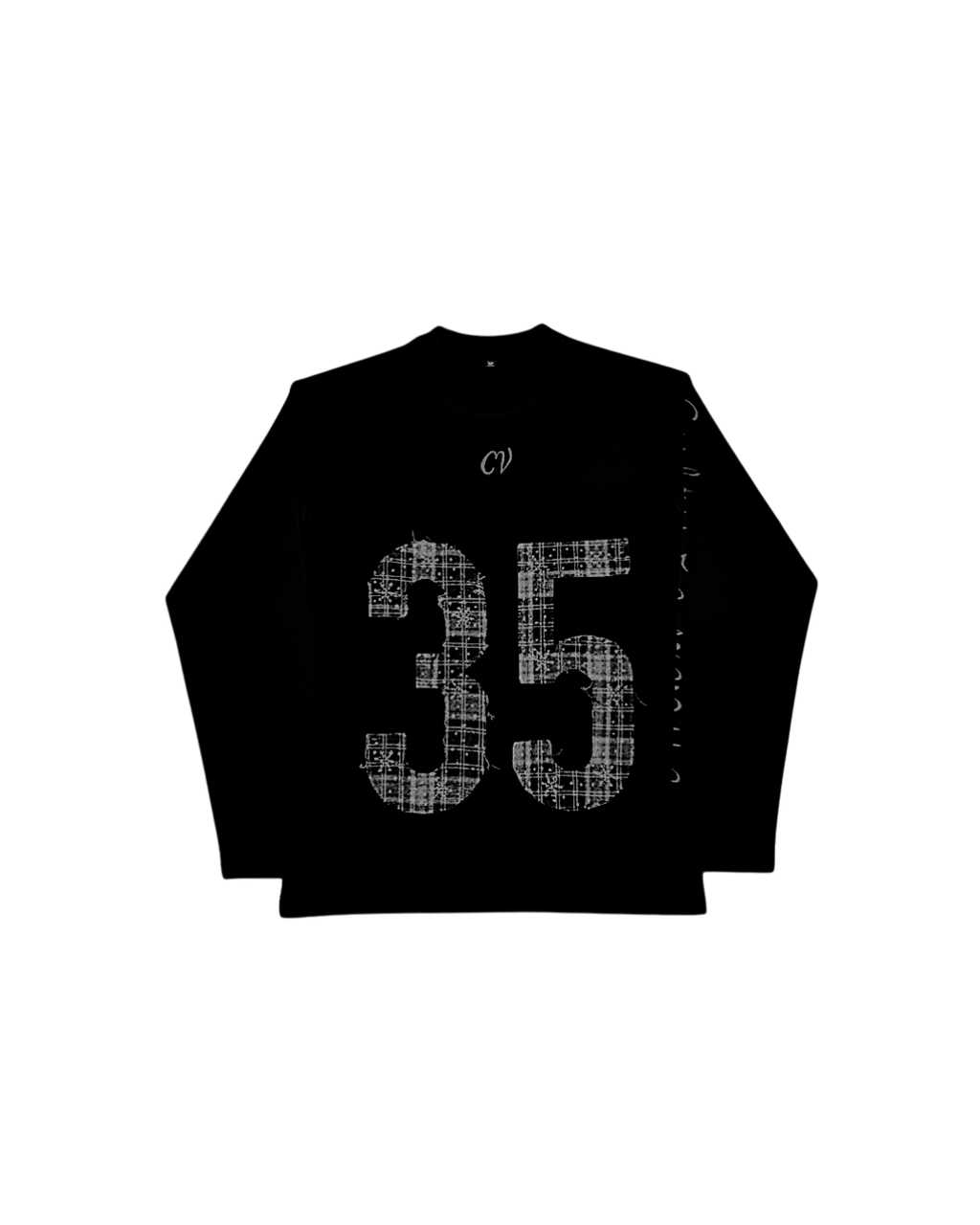 CV 35 Longsleeve Schwarz